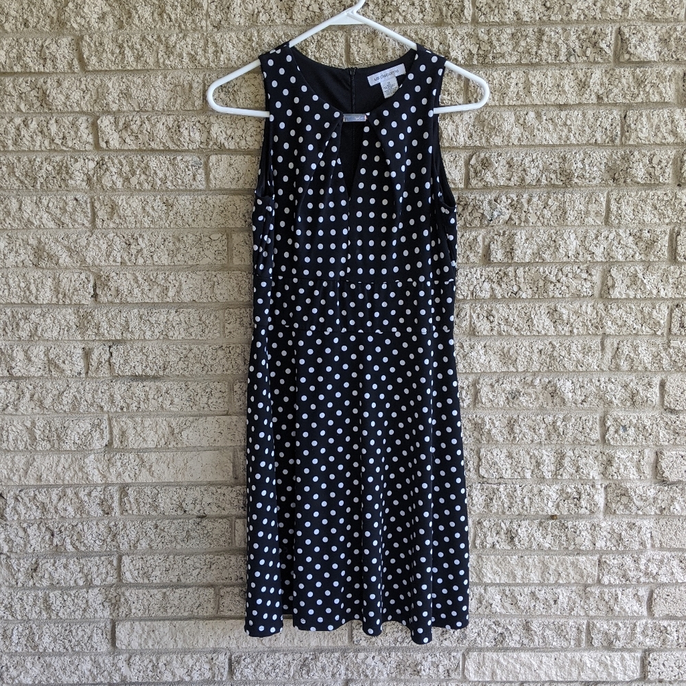Liz Claiborne Polka Dot Dress